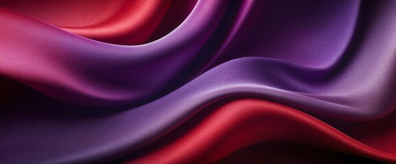 Silk Texture Background Wallpaper in Purple and Red Gradient Colors