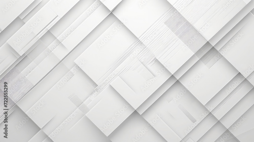 Poster white abstract modern background. geometry shine and layer element similar for presentation design.