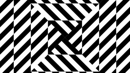 Abstract background with black and white stripes.Wallpaper in UHD format 3840 x 2160.