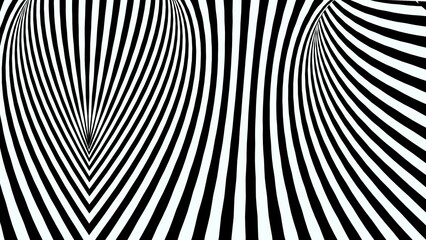 Abstract background with black and white stripes.Wallpaper in UHD format 3840 x 2160.