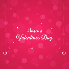  valentine day background with hearts