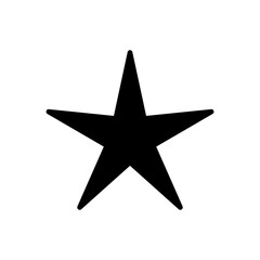 Star Icon vector. rating icon vector. favourite star icon