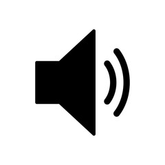 Speaker icon vector. volume icon vector. loudspeaker icon vector. sound symbol
