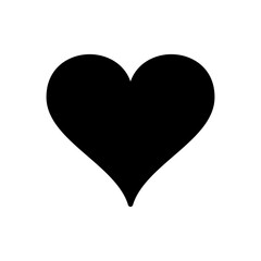 Love icon vector. Heart icon vector. Like icon vector.