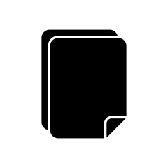 Document icon vector. Paper icon. File Icon