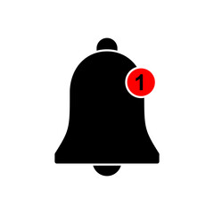Bell Icon vector. Notification icon for your web site design