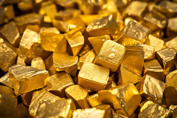 Golden Nuggets Close-Up