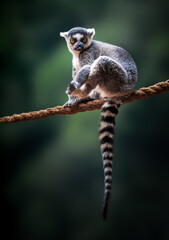 Ring-tailed Lemur (Lemur catta) - Madagascar Primate