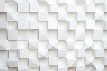abstract white cube background