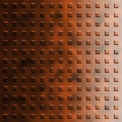 Brushed copper/rust metallic background pattern. Design elements for print, websites and other graphics.