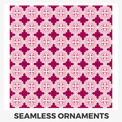 Seamless pattern with shapes