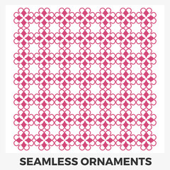 Seamless pattern with shapes