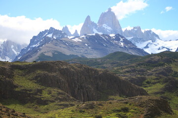 Obraz premium Mount fitz Roy in El Chalten, Argentina