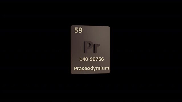 Praseodymium Periodic Table