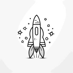 Minimalist Single Line Art: An Expressive Continuous Drawing