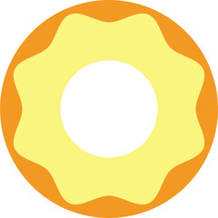 CREAM DONUT ICON