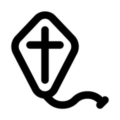 Kite Line Icon