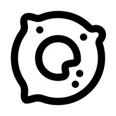 Onion Rings Line Icon