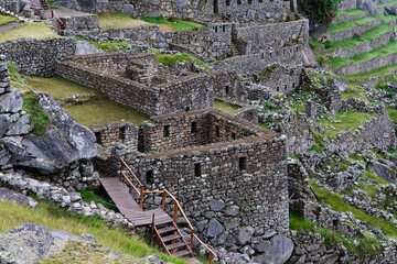 Machu Picchu Inca Stone Ruins Peru South America