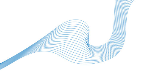 Abstract flowing wave lines background. Design element for technology, science, modern concept vector illustration