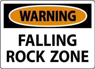 Warning Sign, Falling Rock Zone