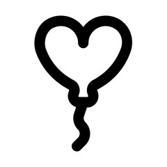 Ballon Line Icon