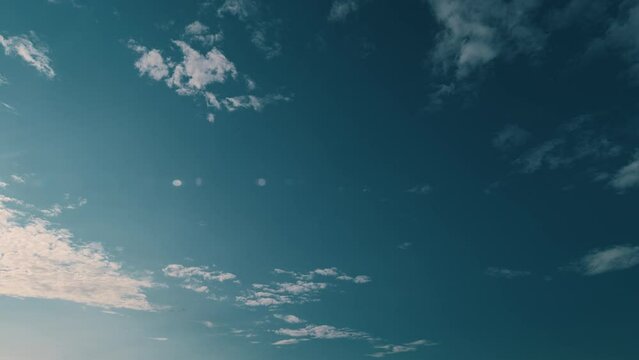 Blue sky with altostratus clouds. Beautiful blue sky with altostratus clouds background.