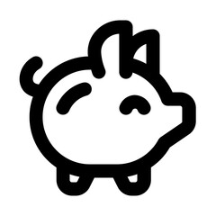 Savings Line Icon