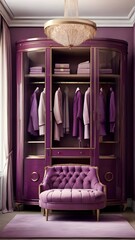 Purple Wardrobe	