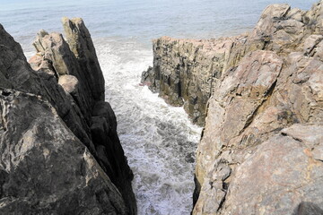 日本　福井県　東尋坊