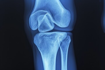 X ray CT Scan Knee Joint with knee pain Generative AI