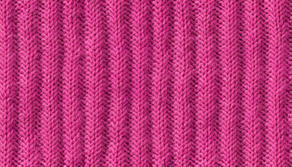 Texture of pink wool knit. Seamless knitted background.