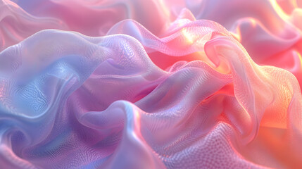 Obraz premium Close-up Photo of Wavy Cloth