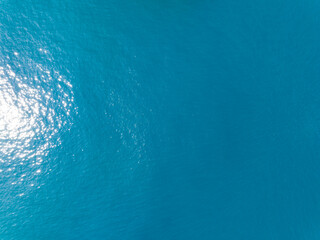 Aerial view sea surface water background,Nature ocean sea background,Top view nature sea surface...