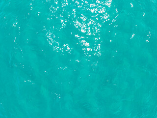 Aerial view sea surface water background,Nature ocean sea background,Top view nature sea surface background