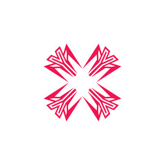 Branding identity corporate vector logo letter x design