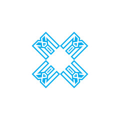 Branding identity corporate vector logo letter x design
