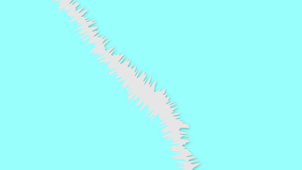 Torn paper edges with shadow on transparent background. Vector realistic ripped paper. torn paper edges with shadows isolated. vector illustration