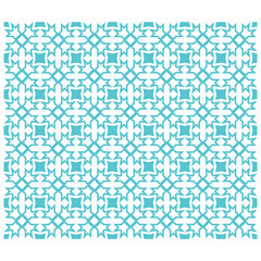 Seamless pattern fence decoration