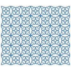 Seamless pattern fence decoration