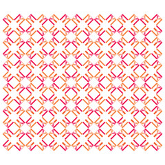 Seamless pattern fence decoration