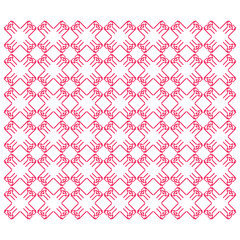 Vector seamless geometric pattern