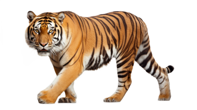 Tiger. Transparent background PNG.