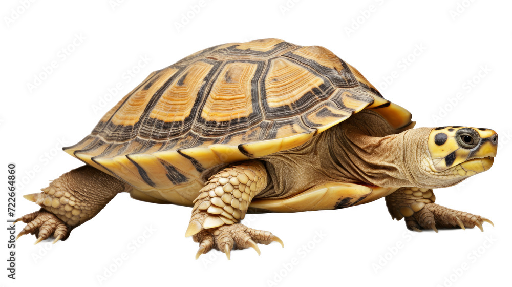 Wall mural Turtle. Transparent background PNG. - Wall murals