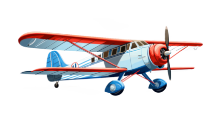 Plane. Transparent background PNG.