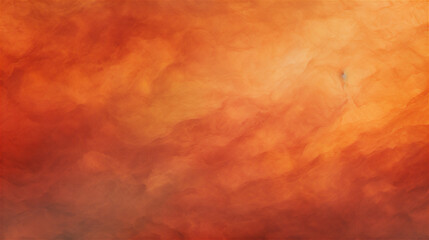 Fiery Depths: Abstract Orange Marble Texture
