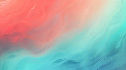 Vibrant Heat: Fiery Red to Cool Teal Gradient
