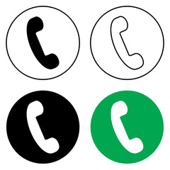 Call icon in trendy flat style isolated on white background. Call icon page symbol for your website design Call icon logo, app, UI. Vector illustration call icon.