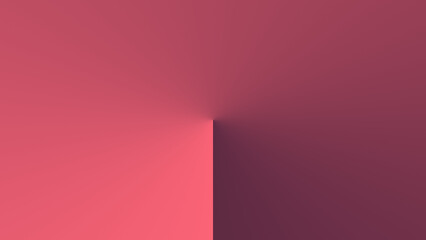 4K UHD Simple Coral Pink Gradient Color Wallpaper. Minimalist Abstract Angular Gradient Background. 5th Variant