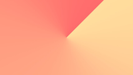 4K UHD Simple Yellow Orange Gradient Color Wallpaper. Minimalist Abstract Angular Gradient Background. 3rd Variant